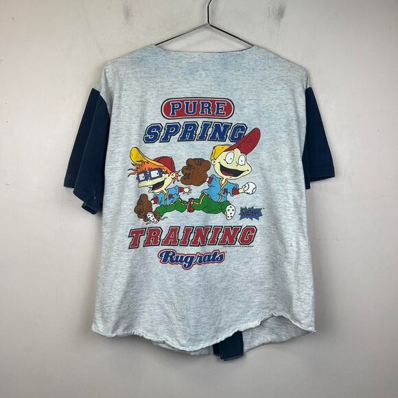 1997 Rugrats Pure Spring Training Rugrats baseball tee size small - Picture 1 of 8